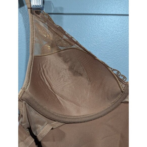 Victoria's Secret Satin Honey Sequin Ziggy Glam Embroidered Mini Slip Dress Sz M - Picture 14 of 16